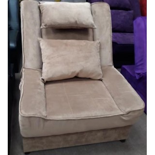#702 Massage  sofa Light brown Sofa