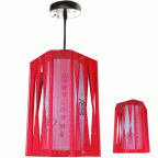 #2661 Red Lantern Hanging Light