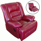 #RC 11 PVC Leather Recliner 