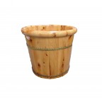 B225 High Wooden Bucket