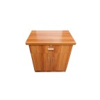 Wood Cabinet (w/ Lock - Large)