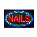 #3324M NAILS with Oval Border (Medium) 