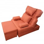 #612E Fabric Motorized Massage Sofa (Removable Armrest)