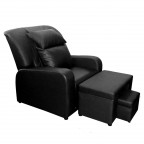 #A01 - 015 Massage Sofa [Black/Leather/Electric] (Limited Quantity)