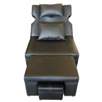 #612 Massage Sofa (Black PVC Manuel)
