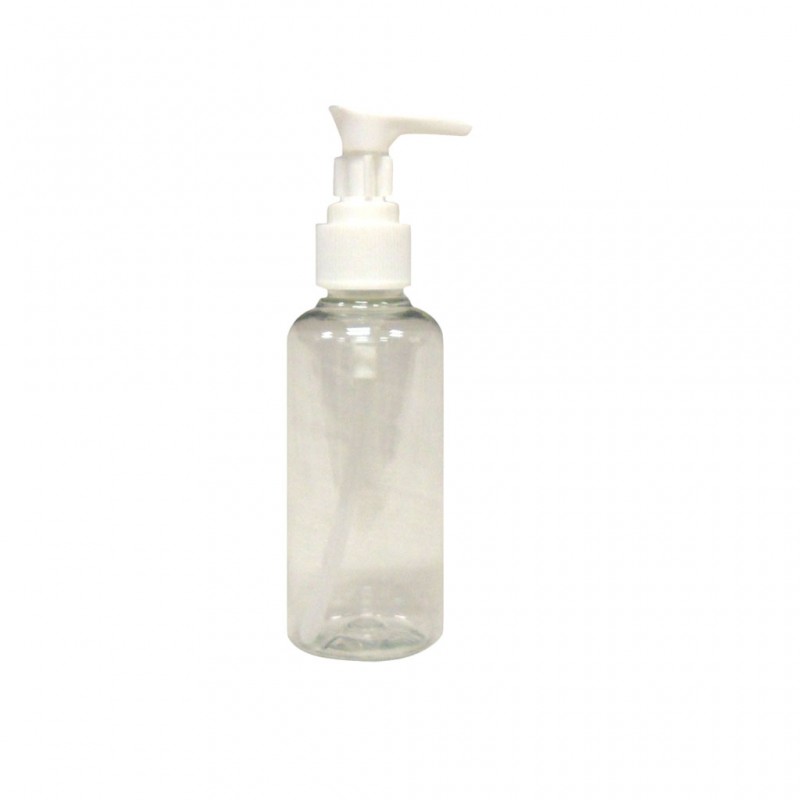 #27103 6 oz. Clear Plastic Bottle with Pump