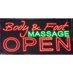 LED Sign 002 [BODY & FOOT MASSAGE OPEN]