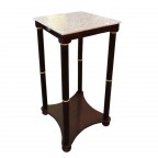 11-118 Tea Table With Marble Top