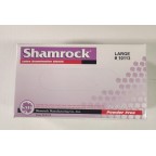 #2904 Shamrock Latex Examination Gloves Medical Use  Powder Free &Large