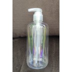 #2920 Clear Plastic Bottle with Pump 10oz